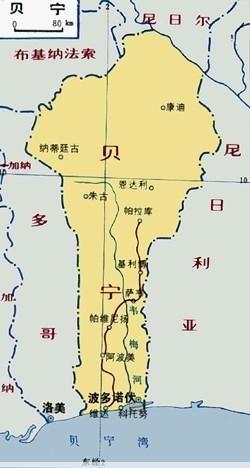 贝宁在哪里先看看它在非洲哪个角落